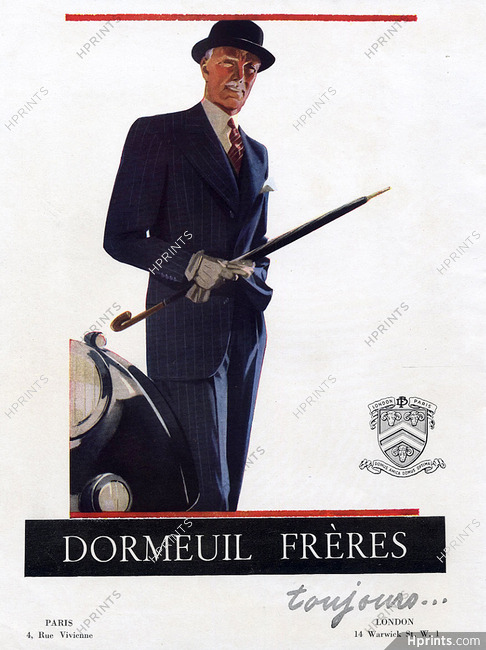 Dormeuil Frères 1947 Fashion Man