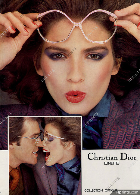 Christian Dior (Glasses) 1979 Gia Carangi