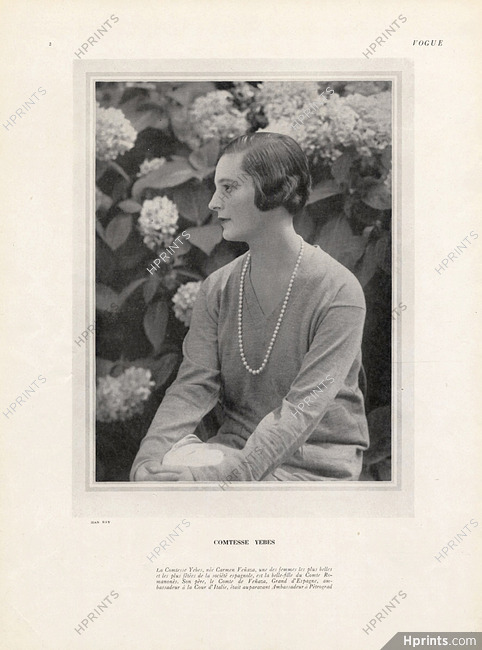 Man Ray 1925 Comtesse Yebes