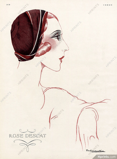 Rose Descat 1931 Paul Valentin