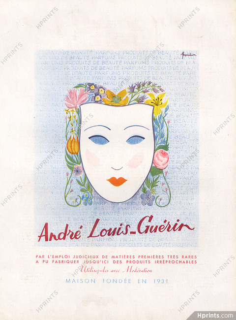 André Louis-Guérin (Cosmetics) 1945