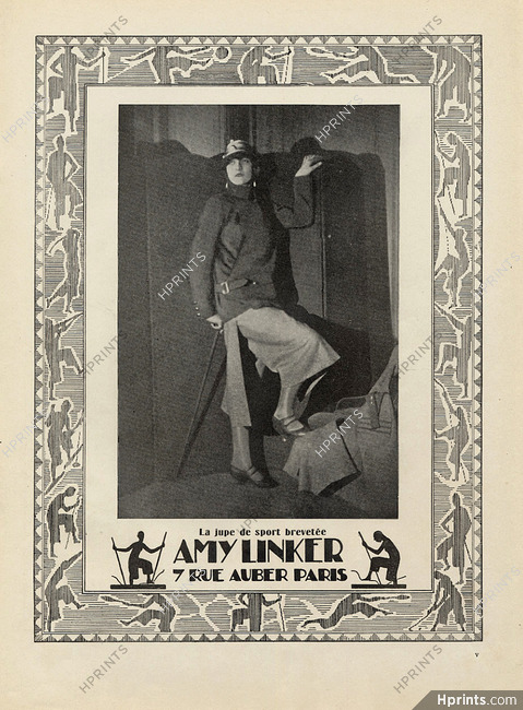 Amy Linker 1925 Skirt of Sport, jupe-Culotte