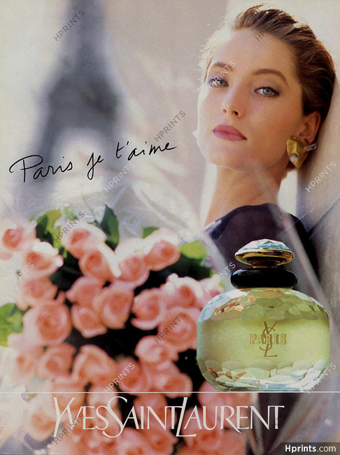 Yves Saint-Laurent (Perfumes) 1990 Paris