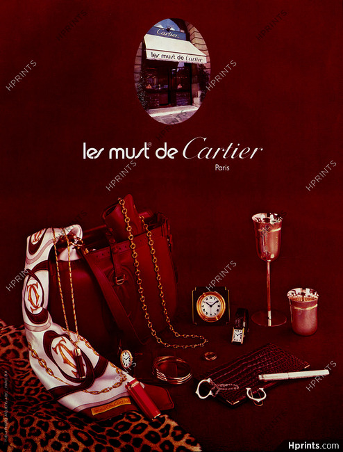 les must de Cartier (Fashion Goods) 1980 Scarf