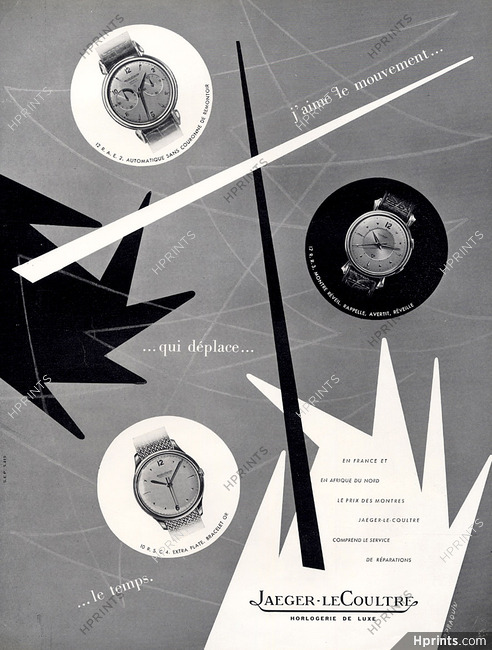 Jaeger-leCoultre 1954 — Advertisement