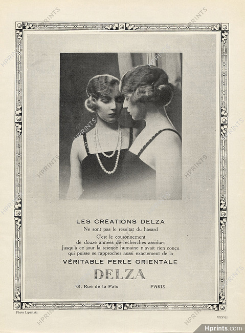 Delza (Pearls) 1923 Photo Lipnitzki