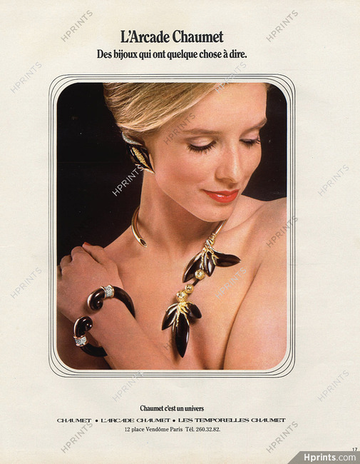 Chaumet 1977 Necklace, Bracelet, Earrings