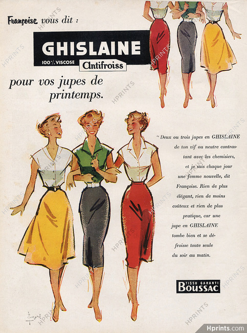 Boussac 1955 Ghislaine, Couronne