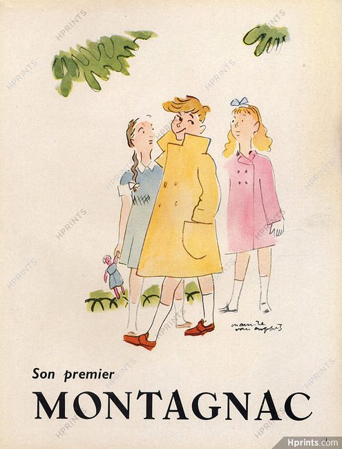 Montagnac 1948 Van Moppès, Children
