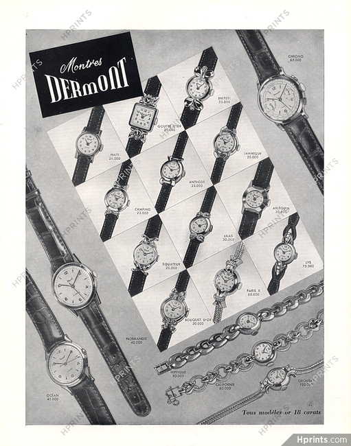 Dermont (Watches) 1953