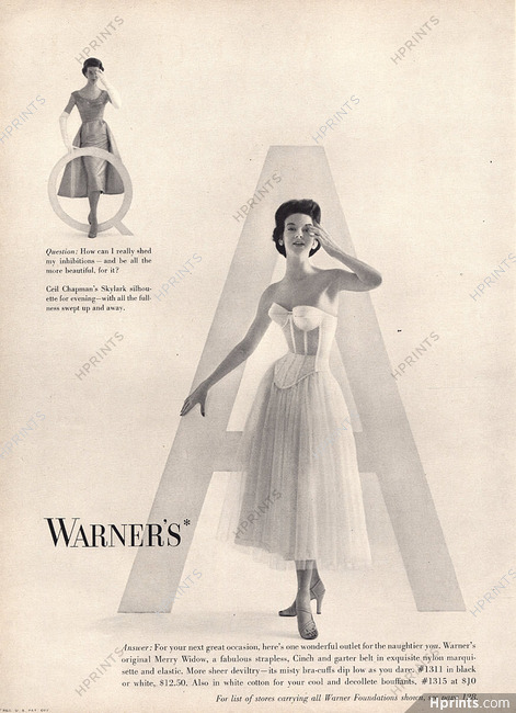 Warner's 1954 Corselette