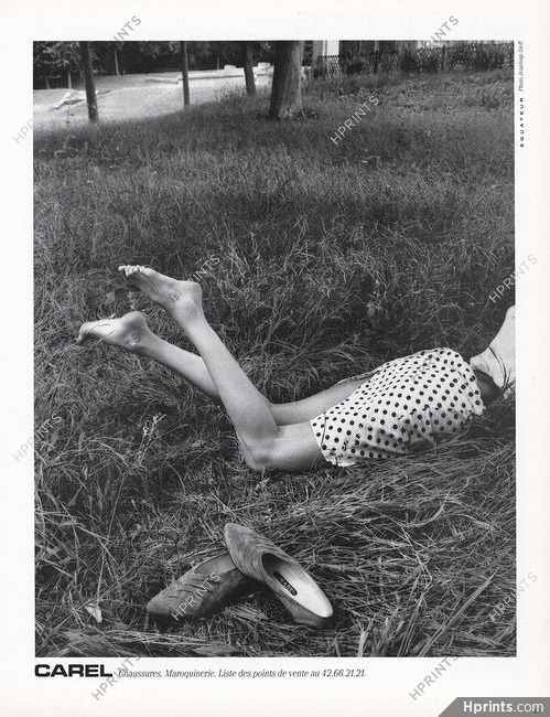 Carel (Shoes) 1986 Jeanloup Sieff