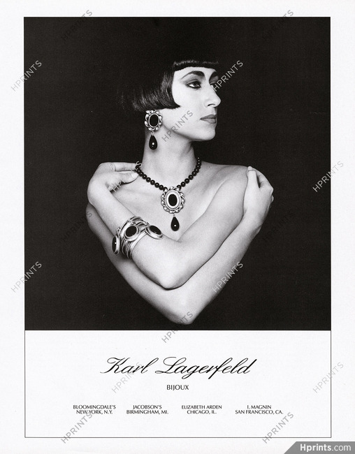 Karl Lagerfeld 1989 Bijoux