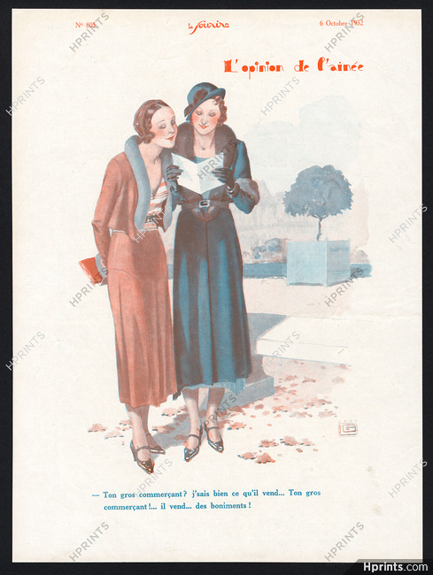 L'opinion de l'ainée, 1932 - Georges Léonnec