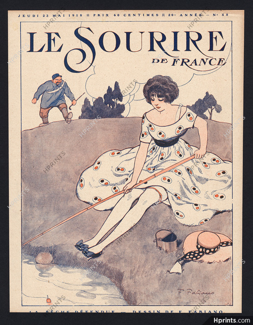 Fabiano 1918 La Pêche Défendue
