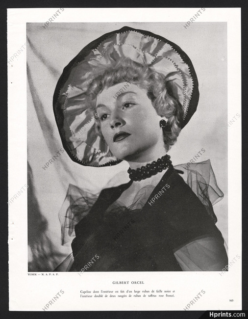 Gilbert Orcel 1948 Capeline, Photo Yurek