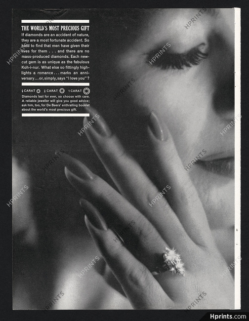 De Beers 1961 Diamonds