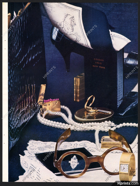 Most Desirable Presents 1961 Charles Jourdan, Susan (Handbag), Boucheron, Garrard, Cartier, Asprey, Meyrowitz, Kutchinsky, Photo Horvat