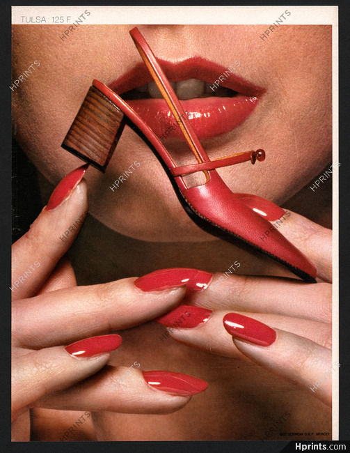 Charles Jourdan 1968 Photo Guy Bourdin, Tulsa