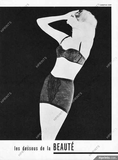 Christian Dior (Lingerie) 1963 Les Dessous de la Beauté