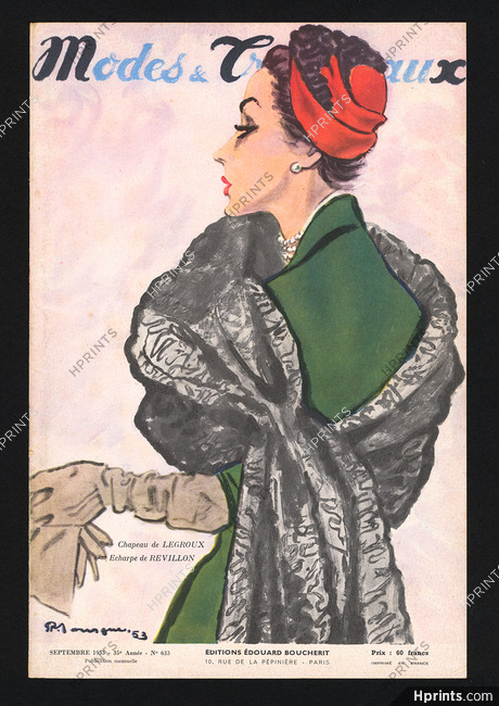 Revillon, Legroux 1953 Pierre Mourgue