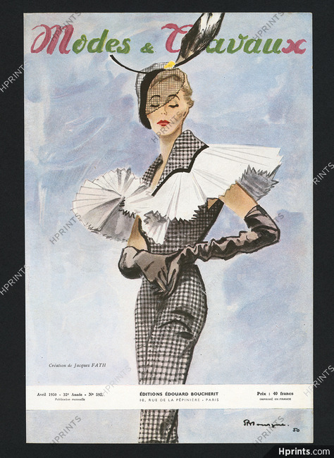 Jacques Fath 1950 Pierre Mourgue