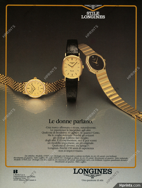 Longines 1983 Quartz (Italian)