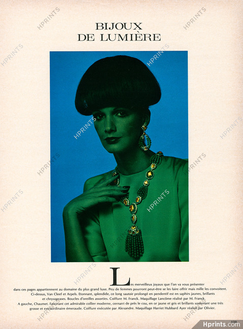Van Cleef & Arpels 1971 Photo Guégan