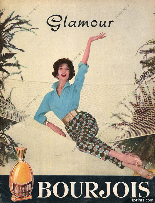 Bourjois (Perfumes) 1958 Glamour