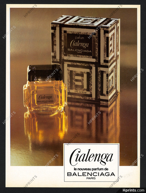 Balenciaga (Perfumes) 1974 Cialenga
