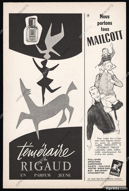 Rigaud (Perfumes) 1953 Téméraire