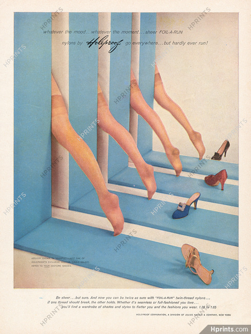 Holeproof (Hosiery) 1957 Stockings