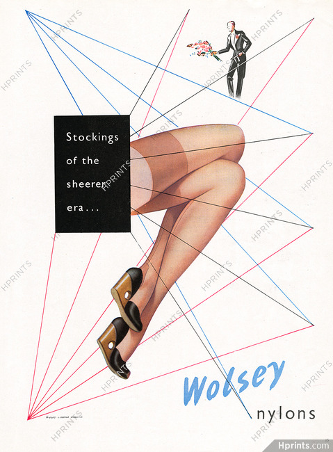 Wolsey Nylons 1947 Stockings