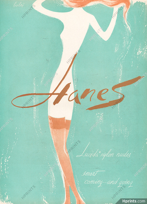 Hanes 1951 Lucida Nylon Nudes, Bobri