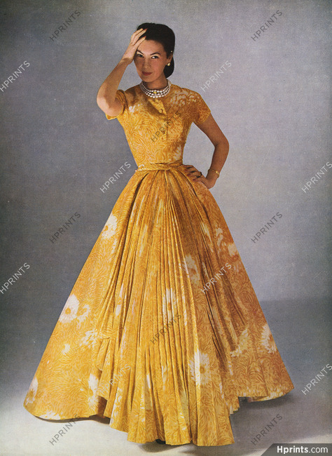Christian Dior 1952 Staron, Alla Ilchun, Photo Pottier