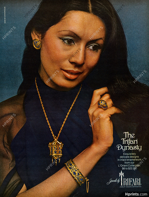 Trifari (Jewels) 1971 The Trifari Dynasty, Oriental