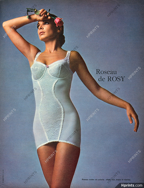 Rosy (Lingerie) 1966 Combiné "Roseau"