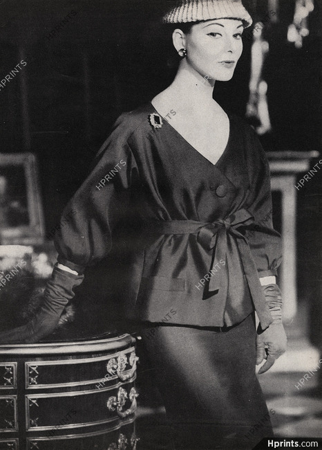 Christian Dior 1956 Soft High Waists, Photo Henry Clarke