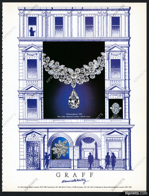 Graff (High Jewelry) 1993 Metamorphosis Diamond