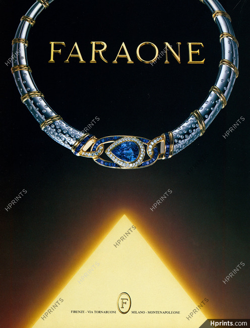 Faraone (Jewels) 1986 Egyptian Pyramids