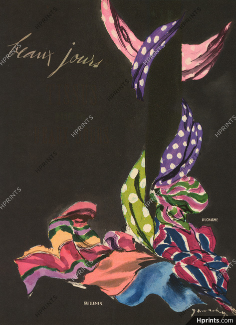 Tissus pour les beaux jours (1), 1947 - Marcel Guillemin, Ducharne, Demachy