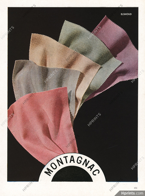 Montagnac (Fabric) 1947 Photo Elshoud