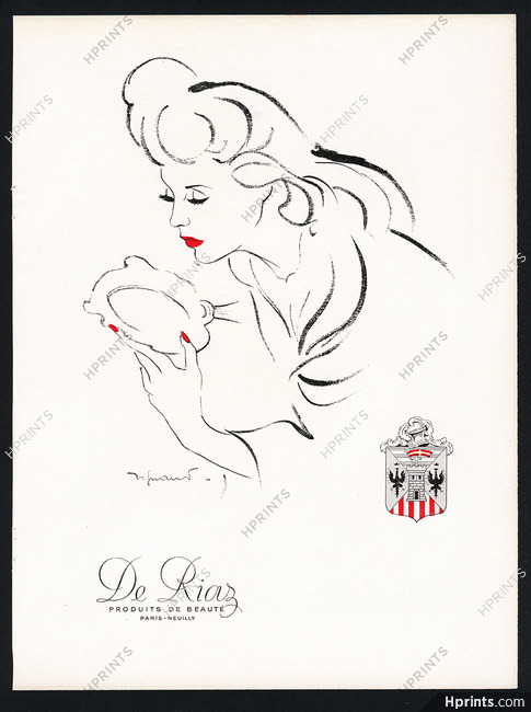 De Riaz 1944 Vignaud Lipstick