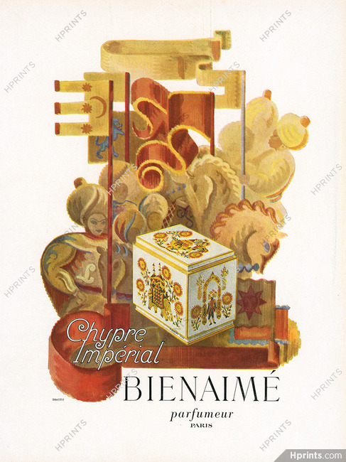 Bienaimé (Perfumes) 1944 Chypre Imperial Oriental