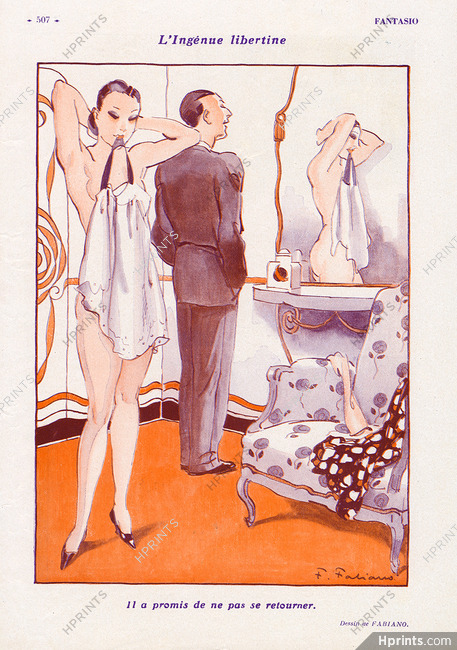 Fabiano 1932 L'ingénue Libertine