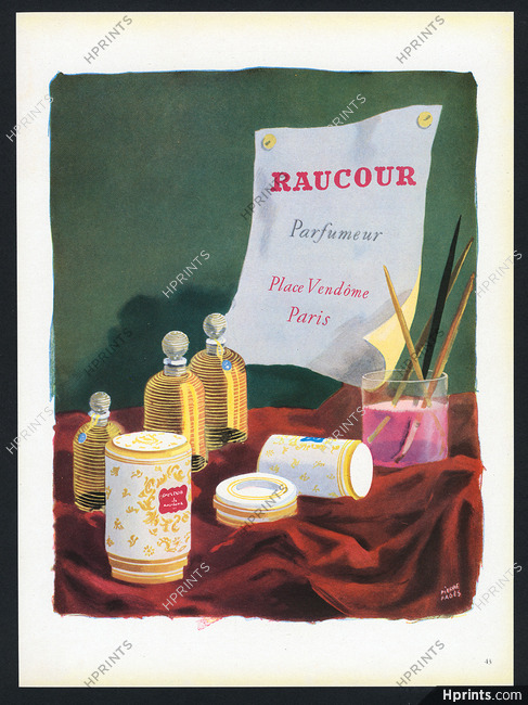 Raucour (Perfumes) 1946 Pierre Pagès