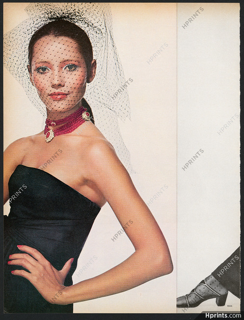 Van Cleef & Arpels 1971 Strapless Dress, Photo Irving Penn