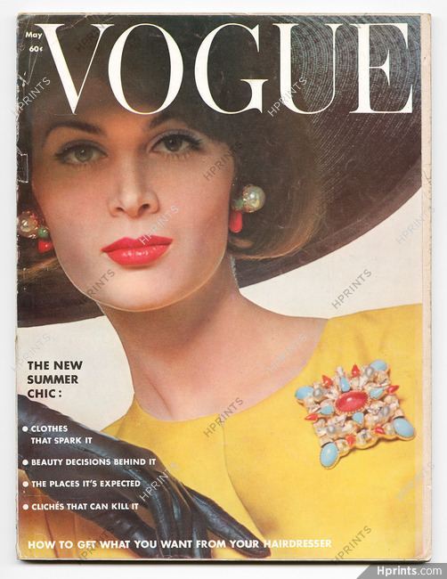 Vogue 1962 May, Photo Bert Stern, Jewels Scaasi