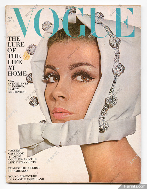 Vogue 1964 November 15, Cover Irving Penn, Courrèges