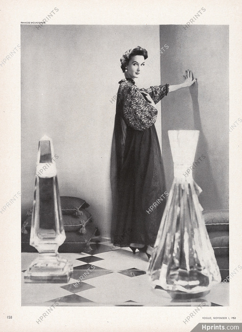 Christian Dior (Miss Dior) 1953 Intoxication (D'Orsay), Photo Frances Mclaughlin